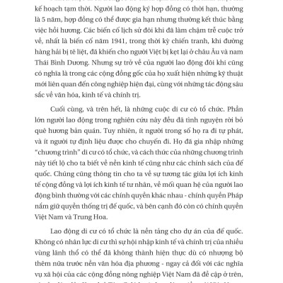 Lao động di cư trong lịch sử Việt Nam thời Pháp thuộc - Bản Quyền