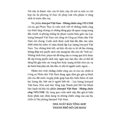 Interpol Việt Nam - Những Chiến Công VPI.COM