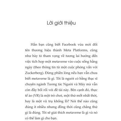 METARVESE – cuộc cách mạng tiếp nối blockchain, NFT và tiền điện tử