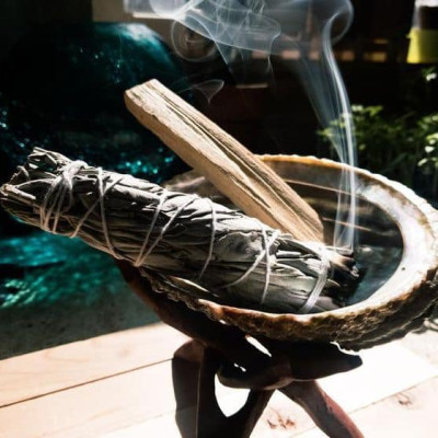 Combo 1 thanh palo santo và 1 bó xô bạch đàn thanh tẩy nhà cửa (Combo số 16)