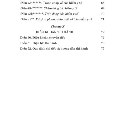 Luật Bảo hiểm y tế năm 2008 (sửa đổi, bổ sung năm 2013, 2014, 2015, 2018, 2020, 2023, 2024)