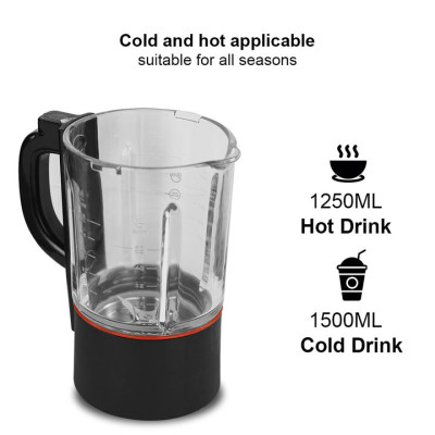 Máy xay và làm sữa hạt đa năng thương hiệu cao cấp Biolomix H5300 - Công suất 1500W - HÀNG NHẬP KHẨU 