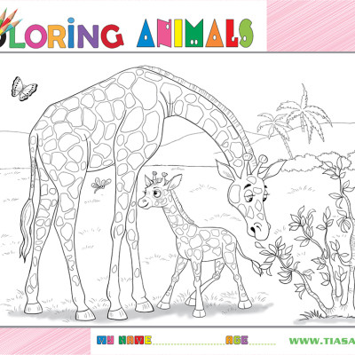 Xếp hình Tia Sáng Hươu mẹ và hươu con   (30 Mảnh Ghép) - Tặng kèm tranh tô màu cho bé