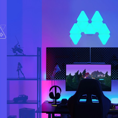 Yeelight Smart Light Panels Expansion 3P - Bộ đèn LED RGB mở rộng - Hàng Chính Hãng