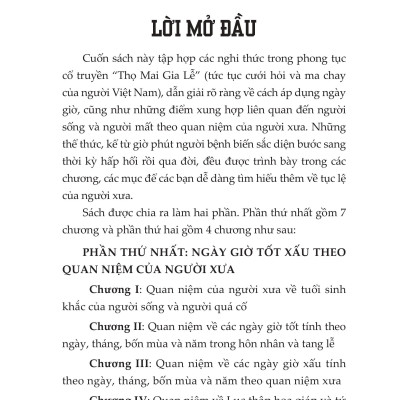 Sách - Thọ Mai Gia Lễ Dẫn Giải - Tục Cưới Hỏi Và Ma Chay Của Người Việt Nam