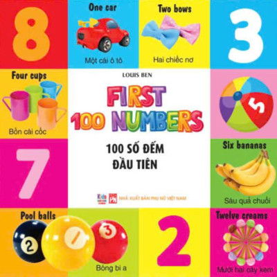 Sách - Bộ Sách 100 Từ Đầu Tiên Cho Bé (Bộ 4 Cuốn)