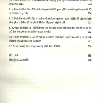 Quan Hệ Nhật Bản - Asean (1975 - 2000) (Sách chuyên khảo) - TS. Ngô Hồng Điệp