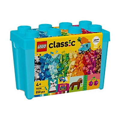 Đồ Chơi Lắp Ráp Thùng Gạch Sáng Tạo Sống Động 850 Chi Tiết LEGO CLASSIC 11038