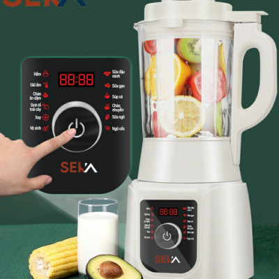 Máy Làm Sữa Hạt Đa Năng SEKA E300 (SK-602) 12 Chức Năng Ưu Việt - Hàng Chính Hãng