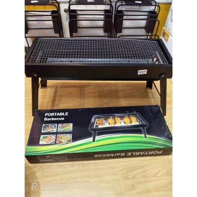 Bếp Nướng Than BBQ Ngoài Trời Loại Dài 61x23x35cm