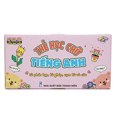Sách - Flash Card Tiếng Anh - Từ Phức Tạp, Từ Ghép, Cụm Từ Và Câu