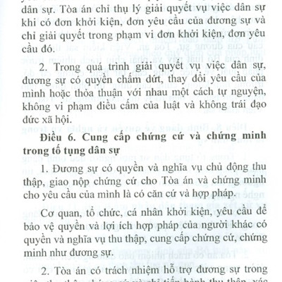 Bộ Luật Tố Tụng Dân Sự  Nước Cộng Hòa Xã Hội Chủ Nghĩa Việt Nam