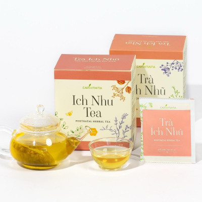 Trà cho mẹ sau sinh Lợi Sữa - Đào Thải sản dịch