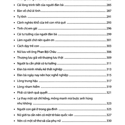 Đạm Phương Nữ Sử - Vấn Đề Phụ Nữ Ở Nước Ta