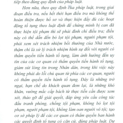 Bộ Luật Tố Tụng Hình Sự Năm 2015 Được Sửa Đổi, Bổ Sung Năm 2021