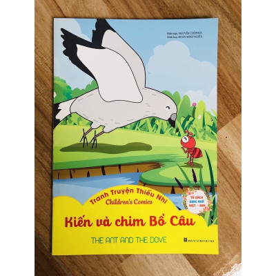 Sách - Combo Bộ Truyện Cổ Tích Việt Nam - Thế Giới - Ngụ Ngôn Song Ngữ Anh Việt Cho Bé - Quét Mã Nghe Đọc ( 3 Túi )