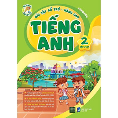 Sách - Bài Tập Bổ Trợ Nâng Cao Tiếng Anh Lớp 2 - Tập 1- 1980Edu - 1980 Books