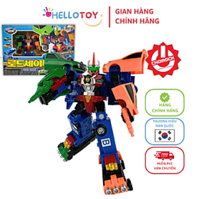 Đồ Chơi Mô Hình Lắp Ráp Xe Hơi Biến Hình Cỡ Vừa HELLÔ CARBOT Road Saver