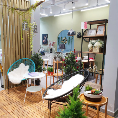 Vỉ gỗ lót sàn trong nhà và ngoài trời PLANTER 12 nan màu nâu vàng  | Index Living Mall -  Phân phối độc quyền tại Việt Nam