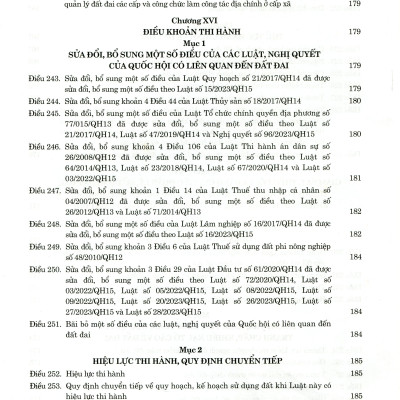 Luật Đất Đai Hiện Hành Và Các Văn Bản Hướng Dẫn Thi Hành