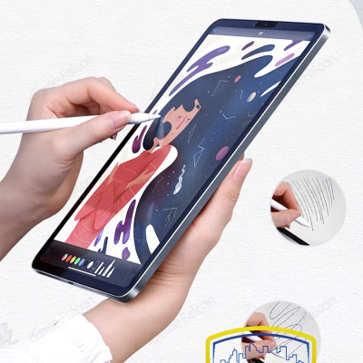 Dán màn hình Paperlike cho iPad Gen 10 2022 10.9 inch hiệu WIWU nhám chống xước, chống bám vân tay, cảm giác viết vẽ như trên giấy cao cấp - Hàng chính hãng
