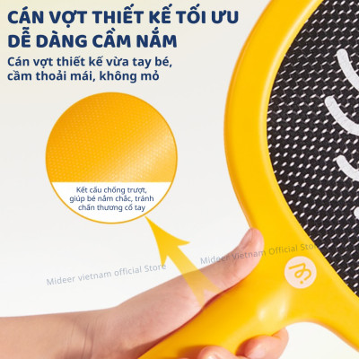 Vợt cầu lông cho bé Mideer Kids Junior Racket, đồ chơi thể thao cho bé