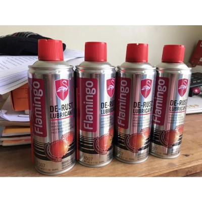 Bình Xịt Chống Rỉ Sét Flamingo F007 Chính Hãng 450ml – Chống Ăn Mòn, Bảo Vệ Kim Loại Hiệu Quả