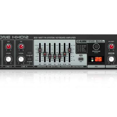 Loa Kèm Amply công suất Behringer ULTRACOUSTIC KXD12- Hàng chính hãng