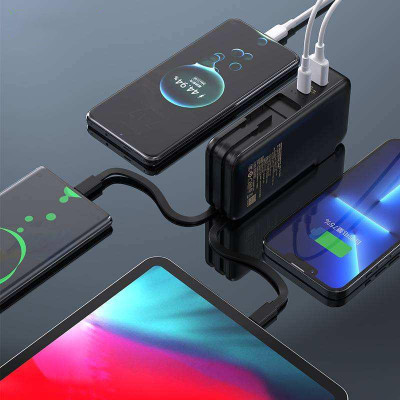 Sạc Dự Phòng Pisen Quick - High Power Box 22.5W 10000mAh - Màu Đen