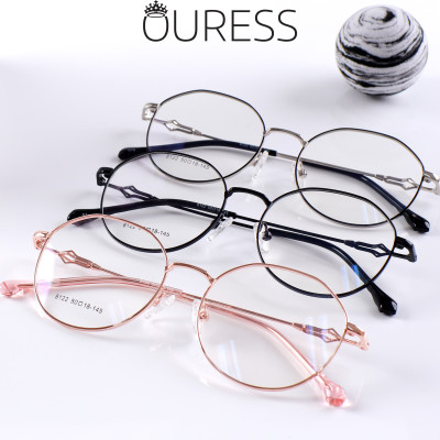 Gọng kính hợp kim thời trang nam nữ siêu nhẹ siêu bền OURESS 8122