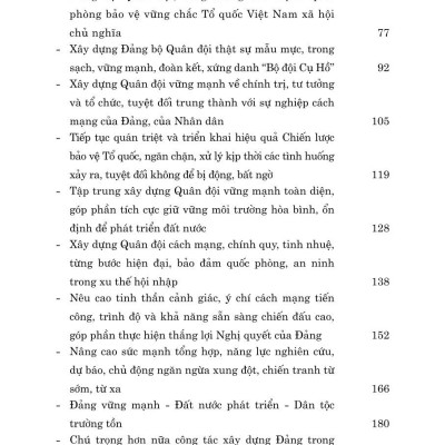 Một số vấn đề về đường lối quân sự, chiến lược quốc phòng trong sự nghiệp xây dựng và bảo vệ tổ quốc Việt Nam thời kỳ mới