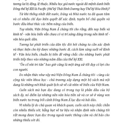 Các Nền Văn Hóa Biển Ở Việt Nam - GS.TS. Phạm Đức Dương