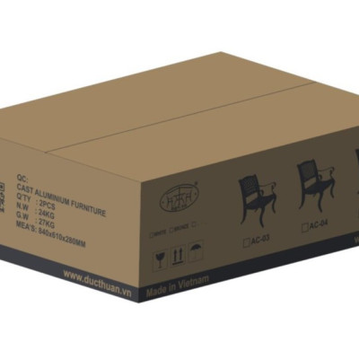 Ghế Nhôm Đúc AC-03-W