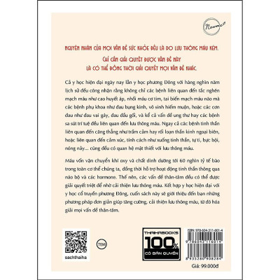 Sách - Lưu Thông Máu Tốt Hóa Giải Bách Bệnh - Thái Hà Books