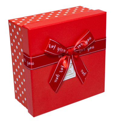 Hộp Quà Vuông V027 Phượng Hoàng 16 x 16 x 8 cm - Giao mẫu ngẫu nhiên