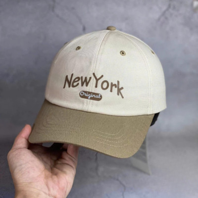 Nón kết, mũ lưỡi trai New york Original phối vải kaki form chuẩn thời trang siêu đẹp (Ảnh thật)