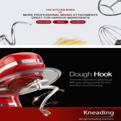 Máy trộn bột và đánh trứng phiên bản cao cấp 5 lít BM785LB thương hiệu BioloMix - HÀNG NHẬP KHẨU 