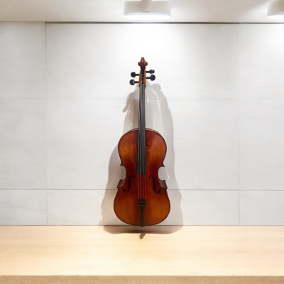 Đàn Cello Woim Saiger Full Size 4/4 Tặng Kèm Bao, Vỉ Kéo, Rosin, Khăn Nhung Lau Đàn.