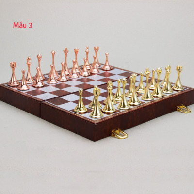 Bộ cờ vua bằng kim loại cao cấp