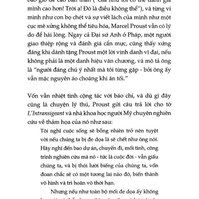 Proust Có Thể Thay Đổi Cuộc Đời Bạn Như Thế Nào