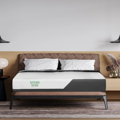 Nệm Foam Làm Lạnh Tatana Luna Cool, mềm mại, êm ái, điều hòa thân nhiệt