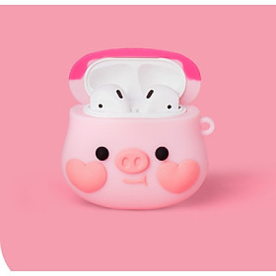 Case Ốp Bảo Vệ Hình Heo Fitting Cho Airpods 1/2/ Airpods Pro/ Airpod 3- Hàng chính hãng