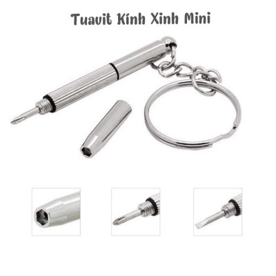 Kính xinh, Kính râm. Kính mát gọng Kim loại tăm cao cấp + tặng tuavit Kính Xinh mini tiện lợi