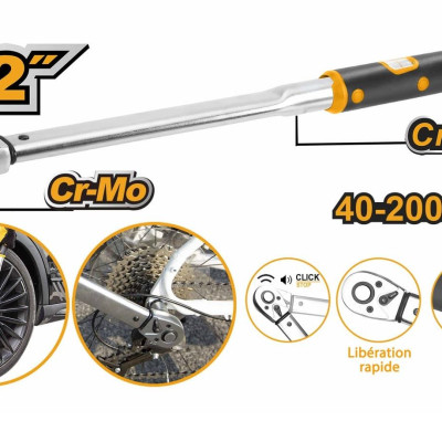 TAY VẶN ỐC LỐP XE 1/2" INGCO HPTW200N1 - HÀNG CHÍNH HÃNG