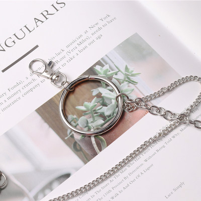 Dây xích kim loại phụ kiện thời trang đeo quần sành điệu