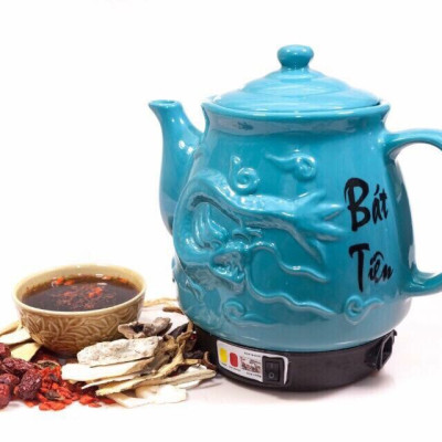 Siêu sắc thuốc Trường Thọ Bát Tiên Rồng Xanh BA-2086 3.2L (Xanh) - Hàng Chính Hãng