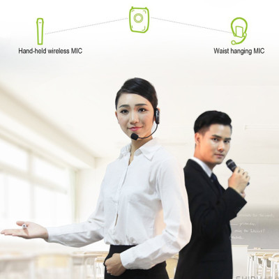 Máy Trợ Giảng Không Dây Shidu SD-S92 (02 Micro) - Hàng Chính Hãng