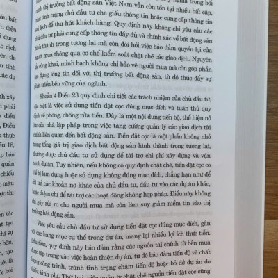 Tổng luận và bình giải Luật Kinh doanh Bất động sản năm 2023 (sửa đổi, bổ sung năm 2024)