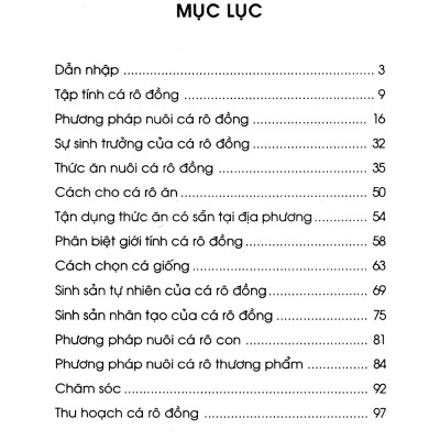 Nuôi Cá Rô Đồng Sinh Sản Nhân Tạo - Vanlangbooks