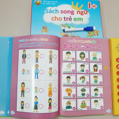 Sách nói điện tử song ngữ Anh - Việt cho trẻ em
